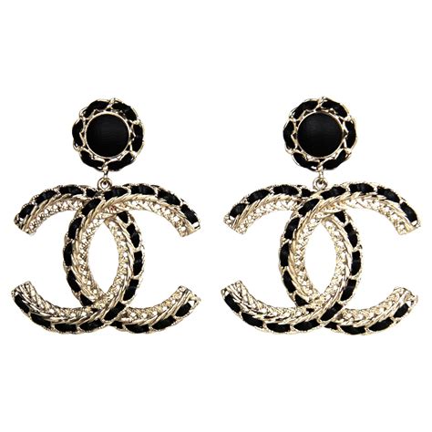 chanel big cc earrings|Chanel earrings website.